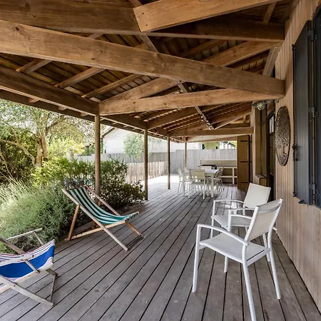 度假居 A 400m De La Plage, Maison Pour 12 Avec Piscine *