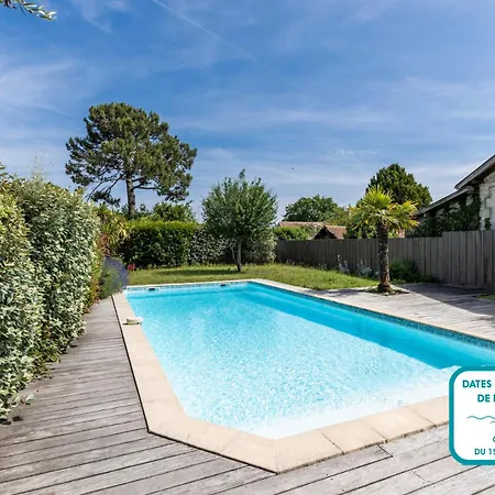 A 400m De La Plage, Maison Pour 12 Avec Piscine *